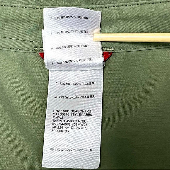 The North Face Vapor Wick Button Up Shirt Men’s Size XL Green Gorpcore Outdoor - Picture 9 of 9